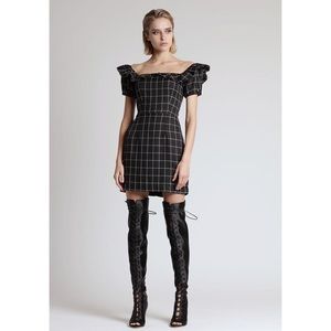 Lydia dress plaid